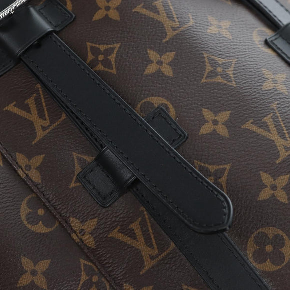 LOUIS VUITTON Monogram Macassar Christopher MM Backpack M43735 LV Auth 192839V