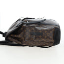 LOUIS VUITTON Monogram Macassar Christopher MM Backpack M43735 LV Auth 192839V-3
