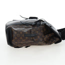 LOUIS VUITTON Monogram Macassar Christopher MM Backpack M43735 LV Auth 192839V-4