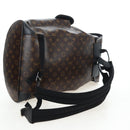 LOUIS VUITTON Monogram Macassar Christopher MM Backpack M43735 LV Auth 192839V-9