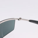 CHANEL Sunglasses metal Green CC Auth 192844M-14