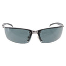 CHANEL Sunglasses metal Green CC Auth 192844M-13