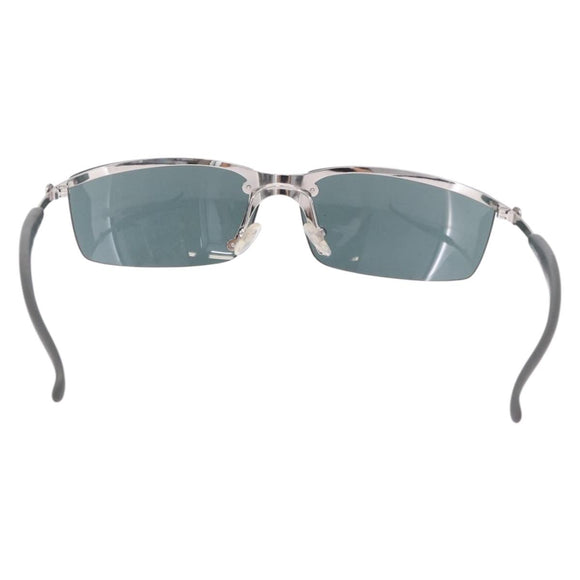 CHANEL Sunglasses metal Green CC Auth 192844M