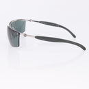 CHANEL Sunglasses metal Green CC Auth 192844M-5