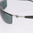 CHANEL Sunglasses metal Green CC Auth 192844M-8