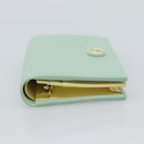 GUCCI Compact Wallet Bifold Wallet Leather Green 790055 Auth 192845M-3