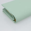 GUCCI Compact Wallet Bifold Wallet Leather Green 790063 Auth 192846M-11