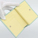 GUCCI Compact Wallet Bifold Wallet Leather Green 790063 Auth 192846M-14