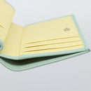 GUCCI Compact Wallet Bifold Wallet Leather Green 790063 Auth 192846M-16