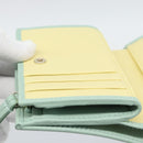 GUCCI Compact Wallet Bifold Wallet Leather Green 790063 Auth 192846M-18
