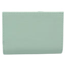 GUCCI Compact Wallet Bifold Wallet Leather Green 790063 Auth 192846M-3