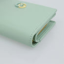 GUCCI Compact Wallet Bifold Wallet Leather Green 790063 Auth 192846M-8
