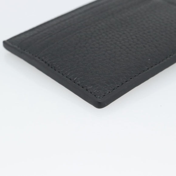 GUCCI GuccissimaGG Card Case Black 812681 Auth 192847M