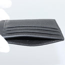 GUCCI GuccissimaGG Card Case Black 812681 Auth 192847M-9