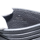GUCCI GuccissimaGG Card Case Black 812681 Auth 192847M-11