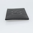 GUCCI GuccissimaGG Card Case Black 812681 Auth 192847M-3
