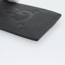 GUCCI GuccissimaGG Card Case Black 812681 Auth 192847M-7
