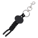 GUCCI Key Holder Metal Black Silver Auth 192848M-5
