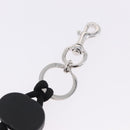 GUCCI Key Holder Metal Black Silver Auth 192848M-7