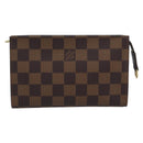 LOUIS VUITTON Damier Ebene Marais Pouch Pouch LV Auth 192852-13