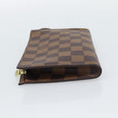 LOUIS VUITTON Damier Ebene Marais Pouch Pouch LV Auth 192852-3