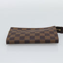 LOUIS VUITTON Damier Ebene Marais Pouch Pouch LV Auth 192852-6