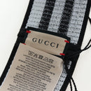 GUCCI Hair Band Polyester White Black Auth 192853M-12