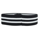 GUCCI Hair Band Polyester White Black Auth 192853M-3