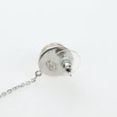 CHANEL Pierce Metal Silver Yellow CC Auth 192858V-15