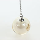 CHANEL Pierce Metal Silver Yellow CC Auth 192858V-5