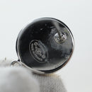 CHANEL Pierce Metal Silver Yellow CC Auth 192858V-9