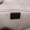 GUCCI Micro GG Canvas Guccissima Bag Leather 2way Outlet Black Auth 192880V-17