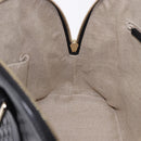 GUCCI Micro GG Canvas Guccissima Bag Leather 2way Outlet Black Auth 192880V-20