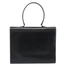 Christian Dior Hand Bag Leather Black Gold Tone Auth 192882-3
