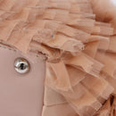 VALENTINO Tote Bag Leather Pink Silver Auth 192885A-16