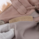 VALENTINO Tote Bag Leather Pink Silver Auth 192885A-12