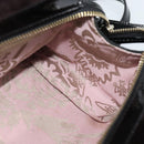 Vivienne Westwood Patent Hand Bag 2way Black Gold Tone Auth 192886A-22