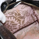 Vivienne Westwood Patent Hand Bag 2way Black Gold Tone Auth 192886A-23