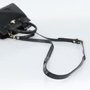 Vivienne Westwood Patent Hand Bag 2way Black Gold Tone Auth 192886A-9