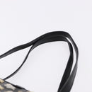 Jimmy Choo Hand Bag Leather Black Gold Tone Auth 192887A-8