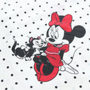 Kate Spade Disney Short-Sleeved T-Shirt Cotton White Pink Auth 192889M-5