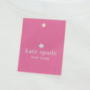 Kate Spade Disney Short-Sleeved T-Shirt Cotton White Pink Auth 192890M-11