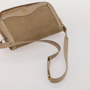 Christian Dior Shoulder Hand Bag Leather Suede 2 Set Beige Auth 192891-13
