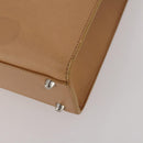 Christian Dior Shoulder Hand Bag Leather Suede 2 Set Beige Auth 192891-8