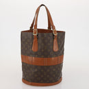 LOUIS VUITTON Monogram Bucket GM Tote Bag USA limited 2 Set LV Auth 192892-12