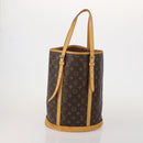 LOUIS VUITTON Monogram Bucket GM Tote Bag USA limited 2 Set LV Auth 192892-2