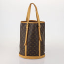LOUIS VUITTON Monogram Bucket GM Tote Bag USA limited 2 Set LV Auth 192892-3