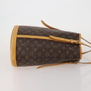 LOUIS VUITTON Monogram Bucket GM Tote Bag USA limited 2 Set LV Auth 192892-4