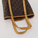 LOUIS VUITTON Monogram Bucket GM Tote Bag USA limited 2 Set LV Auth 192892-6