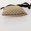 GUCCI GG Canvas Shoulder Bag 2 Set Beige Black Auth 192893-15